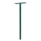 Pied pour boites aux lettres decayeux acier vert h.1110mm ø35mm - 139282