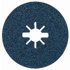 Disques abrasifs en fibre BOSCH Best for Metal X-LOCK - Grain 100 - Ø 125 mm - 2608619163