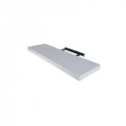 Étagère murale flottante Blanc mat 900x240x38 mm BOURG MERMIER - P-EMF900BM