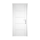 Bloc-porte pose fin de chantier collection premium casoar, h.204 x l.93 cm, aspect chêne blanc, réversible