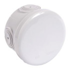 Boîte de raccordement ronde IP55 diamètre 80x45 mm Lot de 10