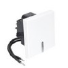 Mécanisme de Bouton Poussoir blanc à voyant 16 A 250 V CA série CASUAL Debflex