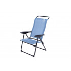 Lot de 2 fauteuils bleu o'camp