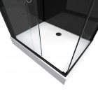Cabine de douche mirror space rectangle rectangle 110x80x215cm