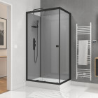 Cabine de douche rectangulaire 110x80x215cm - foggy rectangular Aurlane - CAB208