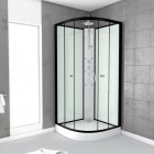 Cabine de douche 85x85x225cm 1/4 de cercle - zeeny Aurlane - CAB87B