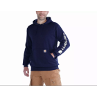 Sweatshirt à capuche CARHARTT avec logo sur la manche - K288