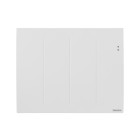 Radiateur électrique programmable ingenio thermor horizontal blanc 1500w - 479451