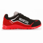 Chaussure basse S3 Sparco Nitro S24 - rouge et noir - taille 42 - NITRO 07522 RSNR - 42