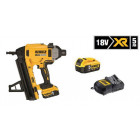 Cloueur sans fil béton/ acier xr 18v 5ah + pointes 2.6 x 20mm dewalt - dcn89015boites