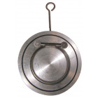 Clapet à battant simple inox 316/viton sandwitch pn 10 dn65