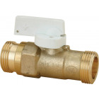 Robinet arret gaz nat. Droit ss/pattes nf mm 15 20x27