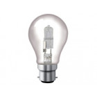 Lampe halogène classique éco standard a55 b22 - Puissance au choix