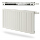 Radiateur panneau acier radson double integra e.flow 824w - type 22 - raccordement droite - 600x450mm