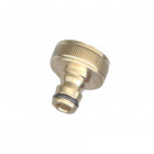 Nez de robinet d'arrosage laiton femelle 20x27