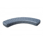 Marche-pieds gonflable pour spa rond - lay-z-spa - 202x45x25cm
