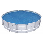 Bâche solaire ý4.47m - bestway - pour piscine steel pro max ý4.57m