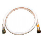 Flexible gaz caoutchouc nf 10 ans butane propane ff 20x150-15x21 - Longueur au choix Flexible gaz caoutchouc nf 10 ans butane propane ff 20x150-15x21 - Longueur au choix