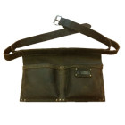 Poche à clous rectangulaire cuir DIMOS avec ceinture et 2 compartiments - 205735