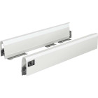 Set HETTICH ArciTech pour tiroir H.126 - L.500 - Blanc - 9149276
