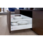Set raccord hettich arcitech pour paroi arrière blanc - 250 mm - 9149283
