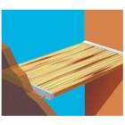 Kit fix tab 960 blanc la paire