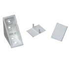 Taquet + 2 couvercles 03c blanc prunier - boite de 50 - stbs03c