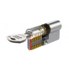 Cylindre de sûreté tesa td60 clé reversible - nickelé - 30 x 40 - varié - 3 clés - td633040n