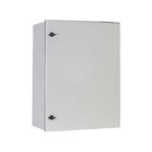 Coffret Polyester 400X300X200 mm IP66, IK10, 960 C, Blanc Gris RAL 9002 IDE