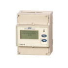 Compteur electrique triphasé, 63 a / 40 kwh avec remise à zéro - double tarif
