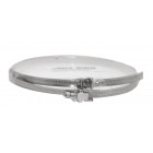 Isotip lot de 2 colliers de serrage 60/135 raccordement conduits flexibles dac