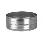 Isotip manchon mâle acier galva pour raccordement conduits flexibles dac 150mm