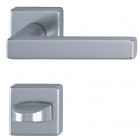 Dallas ensemble sur rosaces 1643/52k/52ks HOPPE Finition argent F1. Fonction Condamnation