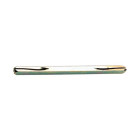 Tige carrée de 6 x 110 mm fendue et fraisée des 2 côtés CADAP pour vis pointeau - C6X110TF