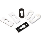 Rosace adhésive clé i goettgens alu brut - 3 mm - d4015brut