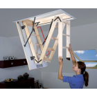 Escalier escamotable LWS isole 60x120 FAKRO - H.max ss plafond 2.80m - 864401