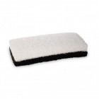 Semelles de rechange en blanc et noir EDMA pour platoir abrasif - 256755