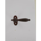 Béquille crémone béarn rouille brionne sur platine - v.1072300ro