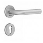 Ensemble vercy ah200 béquille 471l poignée tirage droite rosace ronde c8 bezault inox brossé - 204800
