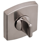 Paire de rosaces 6425 Muze BEZAULT - Platine aspect inox - Bec de cane WC - 865971