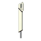 Verrou en applique 300 mm ALMA - Ral 9010 Blanc - 240-300-9010  