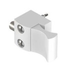 Bloqueur automatique ALMA pour coulissant - H.9.5mm - Ral 9010 Blanc - 9110-9010