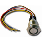  Bouton poussoir inox NO/NF éclairé EVICOM - TXBPNO/NFE