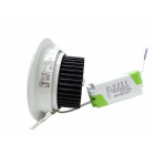 Spot encastrable led orientable 9w 80 - couleur eclairage : blanc neutre 4000k - 5500k