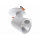 Downlight spot encastrable led cob orientable multi-angle 30w ø95mm - couleur eclairage au choix