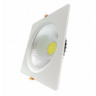 Downlight spot led cob carré 40w 235mm - couleur eclairage au choix