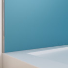 Panneau mural de douche bleu en aluminium - 120 x 210 cm - wall'it bleu 120 Aurlane - FAC330