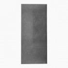 Panneau mural de douche finition pierre en composite pierre et résine - 90 x 210 cm - stone'it silver grey 90 Aurlane - FAC333