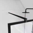 Paroi de douche + barre de fixation - bricks 80cm Aurlane - FAC675