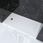 Receveur acrylique blanc 80x160x5,5cm - whiteness ii 160 Aurlane - FAC684